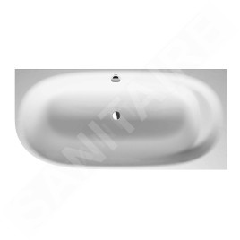 Duravit Cape Cod - Baignoire d'angle 1900x900 mm, version droite, blanc 700363000000000