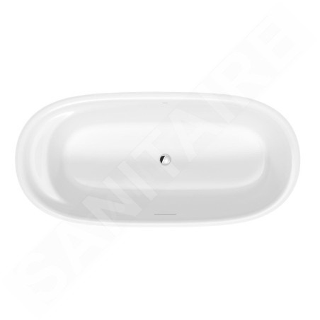 Duravit Cape Cod - Baignoire îlot, 1855x855 mm, blanc 700330000000000