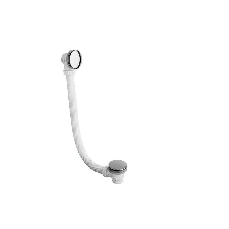 Bruckner Accessoires - ClickClack set de vidange et de trop-plein de baignoire, longueur 900 mm, chromé 164.390.1