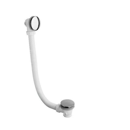 Bruckner Accessoires - ClickClack set de vidange et de trop-plein de baignoire, longueur 900 mm, chromé 164.390.1