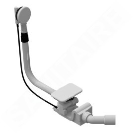 Kaldewei Accessoires - Garniture de vidage et trop-plein pour baignoire, KA 4060, blanc 687772040001
