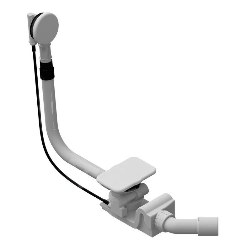 Kaldewei Accessoires - Garniture de vidage et trop-plein pour baignoire, KA 4060, blanc 687772040001