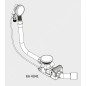 Kaldewei Accessoires - Garniture de vidage et trop-plein pour baignoire, avec remplissage, KA 4041, blanc 687772100001 Kaldewei Accessoires - Garniture de vidage et trop-plein pour baignoire, avec remplissage, KA 4041, blanc 687772100001