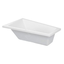 Duravit Paiova - Baignoire asymétrique, 1700x1000 mm, gauche, blanc 700212000000000