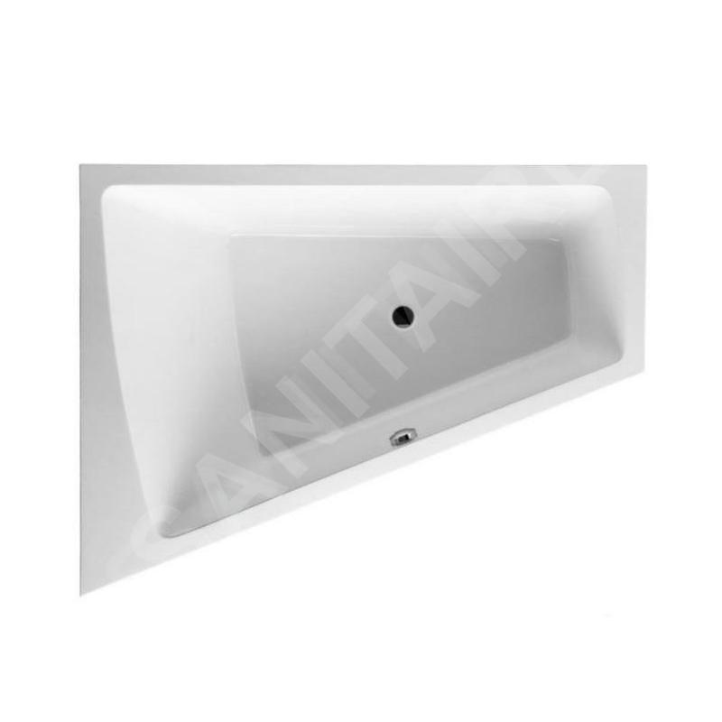 Duravit Paiova - Baignoire asymétrique, 1700x1300 mm, gauche, blanc 700214000000000