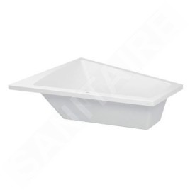 Duravit Paiova - Baignoire asymétrique, 1700x1300 mm, gauche, blanc 700214000000000