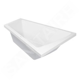 Duravit Paiova - Baignoire asymétrique, 1700x1300 mm, droite, blanc 700215000000000