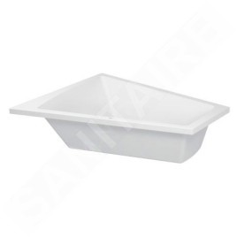 Duravit Paiova - Baignoire asymétrique, 1800x1400 mm, gauche, blanc 700216000000000