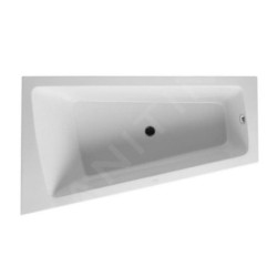 Duravit Paiova - Baignoire asymétrique, 1700x1000 mm, avec panneau, gauche, blanc 700264000000000