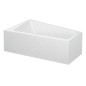 Duravit Paiova - Baignoire asymétrique, 1700x1000 mm, avec panneau, gauche, blanc 700264000000000 Duravit Paiova - Baignoire asymétrique, 1700x1000 mm, avec panneau, gauche, blanc 700264000000000
