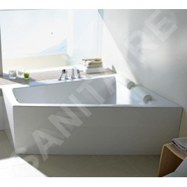 Duravit Paiova - Baignoire asymétrique, 1700x1300 mm, avec panneau, droite, blanc 700267000000000