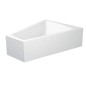 Duravit Paiova - Baignoire asymétrique, 1800x1400 mm, avec panneau, droite, blanc 700269000000000 Duravit Paiova - Baignoire asymétrique, 1800x1400 mm, avec panneau, droite, blanc 700269000000000