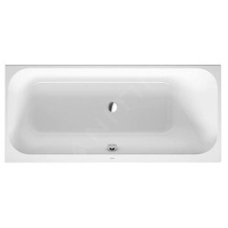 Duravit Happy D.2 - Baignoire 1700x750 mm, droite, blanc 700313000000000
