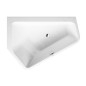 Duravit Paiova 5 - Baignoire asymétrique, 1770x1300 mm, gauche, blanc 700390000000000 Duravit Paiova 5 - Baignoire asymétrique, 1770x1300 mm, gauche, blanc 700390000000000