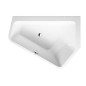 Duravit Paiova 5 - Baignoire asymétrique, 1770x1300 mm, droite, blanc 700391000000000 Duravit Paiova 5 - Baignoire asymétrique, 1770x1300 mm, droite, blanc 700391000000000