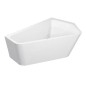 Duravit Paiova 5 - Baignoire asymétrique, 1770x1300 mm, avec panneau, droite, blanc 700395000000000 Duravit Paiova 5 - Baignoire asymétrique, 1770x1300 mm, avec panneau, droite, blanc 700395000000000