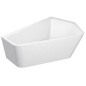 Duravit Paiova 5 - Baignoire asymétrique, 1900x1400 mm, avec panneau, droite, blanc 700397000000000