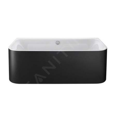 Duravit Happy D.2 Plus - Baignoire îlot, 1800x800 mm, blanc/graphit super matt 700451800000000