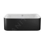 Duravit Happy D.2 Plus - Baignoire îlot, 1800x800 mm, blanc/graphit super matt 700453800000000 Duravit Happy D.2 Plus - Baignoire îlot, 1800x800 mm, blanc/graphit super matt 700453800000000