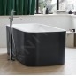 Duravit Happy D.2 Plus - Baignoire îlot, 1800x800 mm, blanc/graphit super matt 700453800000000 Duravit Happy D.2 Plus - Baignoire îlot, 1800x800 mm, blanc/graphit super matt 700453800000000