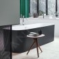 Duravit Happy D.2 Plus - Baignoire îlot, 1800x800 mm, blanc/graphit super matt 700453800000000 Duravit Happy D.2 Plus - Baignoire îlot, 1800x800 mm, blanc/graphit super matt 700453800000000