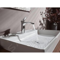 Hansgrohe Vivenis - Mitigeur de lavabo 110, EcoSmart, chrome 75022000