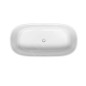 Duravit Zencha - Baignoire en îlot 1800x900 mm, DuraSolid, ClickClack, blanc 700463000000000