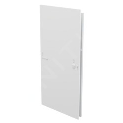 Alcadrain Accessoires - Porte de salle de bains 30x15 cm, blanche AVD002