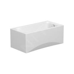 Cersanit City - Baignoire 150 x 75 cm, pieds inclus, blanc S301-334