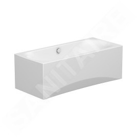 Cersanit City - Baignoire 170 x 75 cm, pieds inclus, blanc S301-336