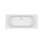 Cersanit City - Baignoire 180 x 80 cm, pieds inclus, blanc S301-337