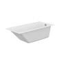 Cersanit Crea - Baignoire 160 x 75 cm, pieds inclus, blanc S301-225 Cersanit Crea - Baignoire 160 x 75 cm, pieds inclus, blanc S301-225