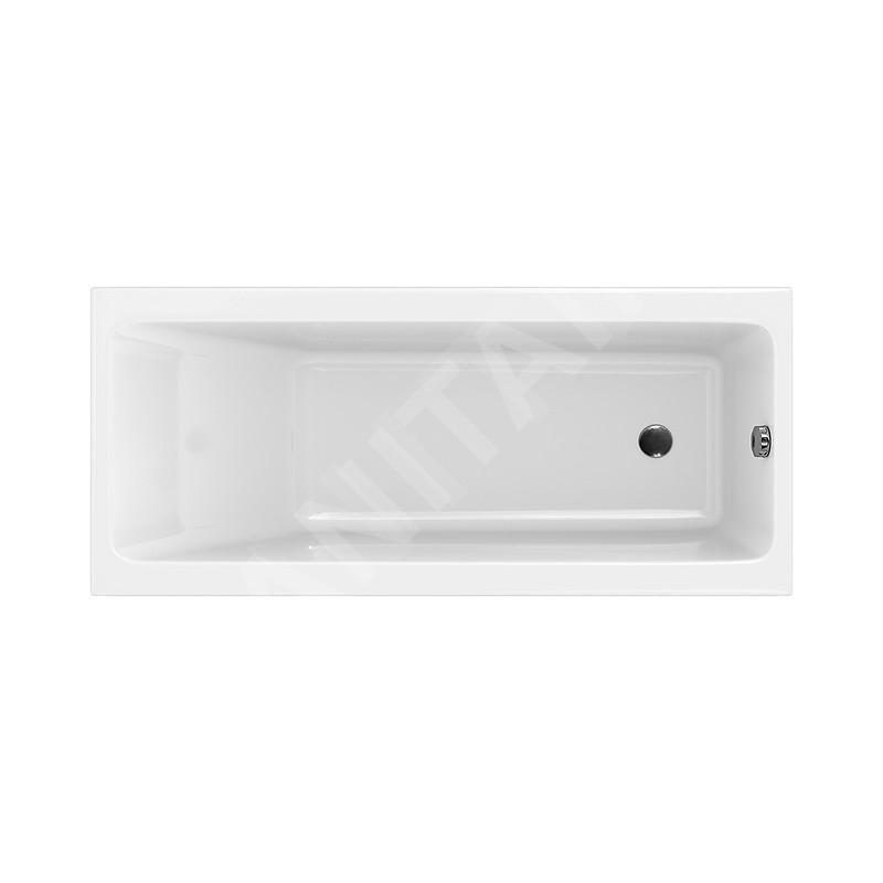 Cersanit Crea - Baignoire 170 x 75 cm, pieds inclus, blanc S301-226 Cersanit Crea - Baignoire 170 x 75 cm, pieds inclus, blanc S301-226