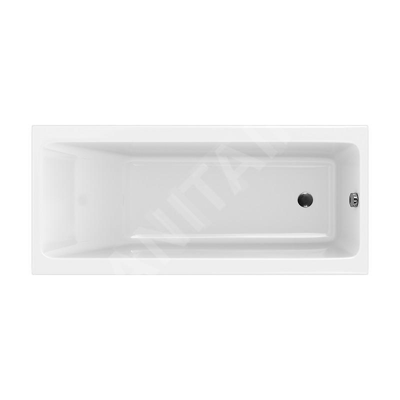 Cersanit Crea - Baignoire 180 x 80 cm, pieds inclus, blanc S301-227 Cersanit Crea - Baignoire 180 x 80 cm, pieds inclus, blanc S301-227