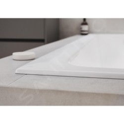 Cersanit Crea - Baignoire 180 x 80 cm, pieds inclus, blanc S301-227