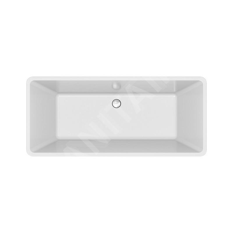 Cersanit Crea - Baignoire en îlot, 162x72 cm, pieds inclus, blanc S301-299 Cersanit Crea - Baignoire en îlot, 162x72 cm, pieds inclus, blanc S301-299