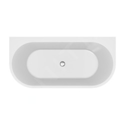 Cersanit Crea - Baignoire 170x82 cm, pieds inclus, blanc S301-301