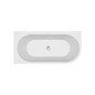 Cersanit Crea - Baignoire 170x82 cm, pieds compris, gauche, blanc S301-329 Cersanit Crea - Baignoire 170x82 cm, pieds compris, gauche, blanc S301-329