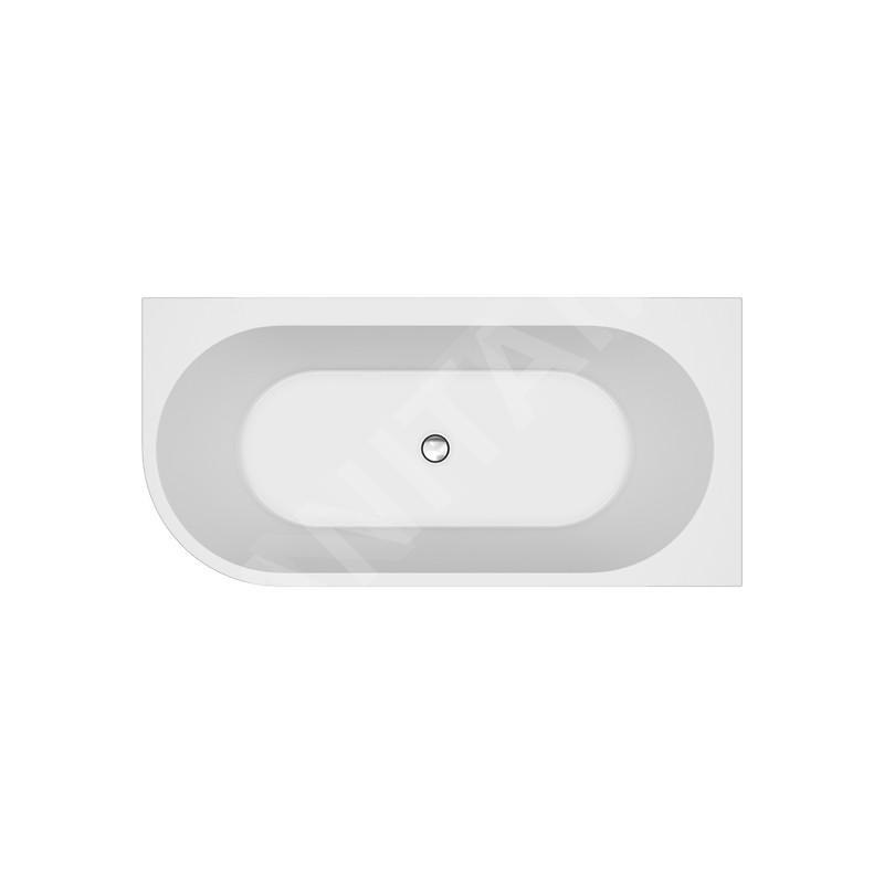 Cersanit Crea - Baignoire 170x82 cm, pieds compris, droite, blanc S301-330 Cersanit Crea - Baignoire 170x82 cm, pieds compris, droite, blanc S301-330