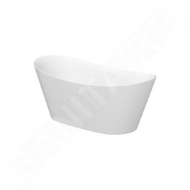Cersanit Inverto - Baignoire en îlot, 170x80 cm, pieds inclus, blanc S301-339