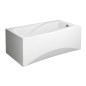 Cersanit Zen - Baignoire 160 x 85 cm, pieds inclus, blanc S301-127 Cersanit Zen - Baignoire 160 x 85 cm, pieds inclus, blanc S301-127