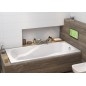Cersanit Zen - Baignoire 160 x 85 cm, pieds inclus, blanc S301-127 Cersanit Zen - Baignoire 160 x 85 cm, pieds inclus, blanc S301-127