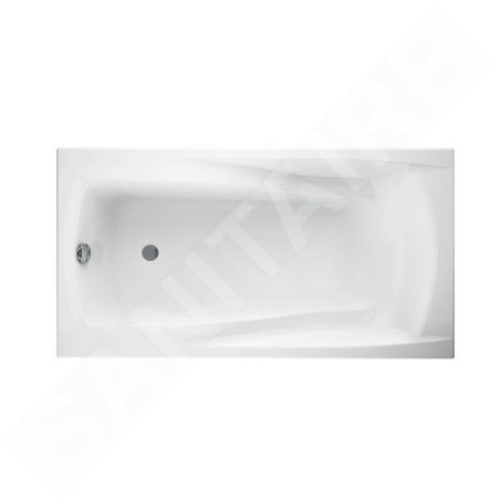Cersanit Zen - Baignoire 170 x 85 cm, pieds inclus, blanc S301-128