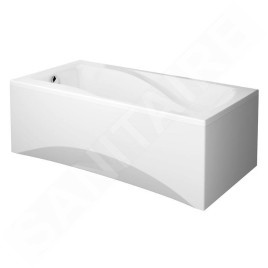 Cersanit Zen - Baignoire 170 x 85 cm, pieds inclus, blanc S301-128