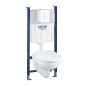 Grohe Solido - Set de bâti-support, cuvette et abattant softclose, plaque de déclenchement Skate Air, blanc alpin 39116000