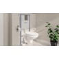 Grohe Solido - Set pour WC suspendu + cuvette et abattant softclose Bau Ceramic, plaque de déclenchement Sail, chrome 39499000 Grohe Solido - Set pour WC suspendu + cuvette et abattant softclose Bau Ceramic, plaque de déclenchement Sail, chrome 39499000