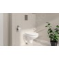 Grohe Solido - Set pour WC suspendu + cuvette et abattant softclose Bau Ceramic, plaque de déclenchement Sail, chrome 39499000 Grohe Solido - Set pour WC suspendu + cuvette et abattant softclose Bau Ceramic, plaque de déclenchement Sail, chrome 39499000