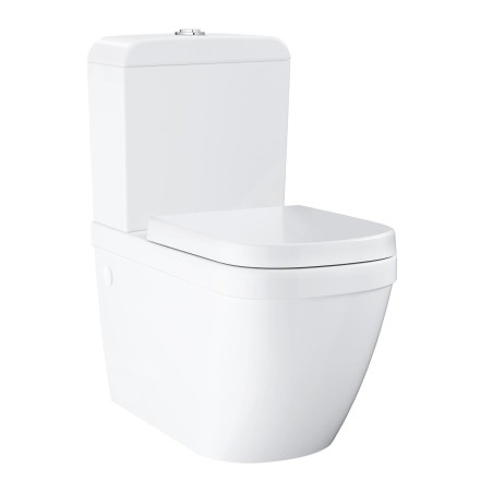 Grohe Euro Ceramic - WC à poser avec réservoir et abattant softclose, rimless, blanc alpin 39462000