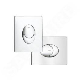 Grohe Solido - Ensemble pour WC suspendu + cuvette et abattant softclose, Plaque de déclenchement Skate Air, chrome 39192000