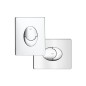 Grohe Solido - Ensemble pour WC suspendu + cuvette et abattant softclose, Plaque de déclenchement Skate Air, chrome 39192000